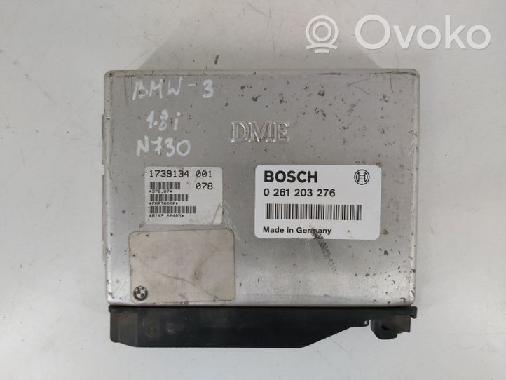 BMW 3 E30 Блок управления двигателем ECU 0261203276