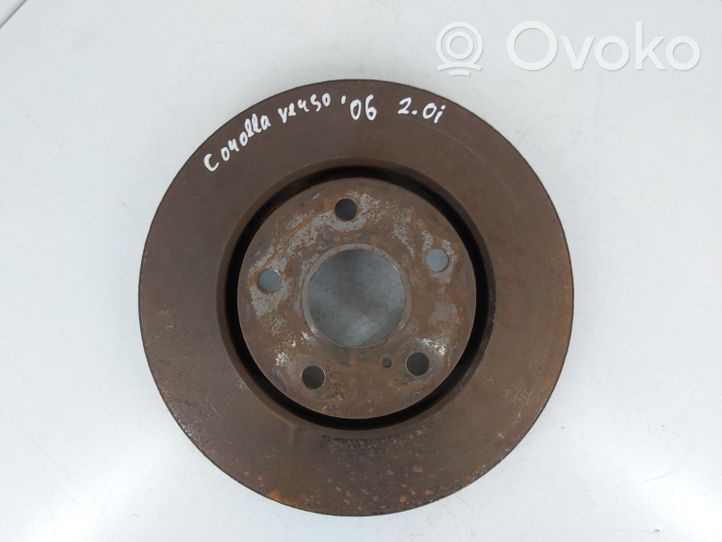 Toyota Corolla Verso E121 Front brake disc 
