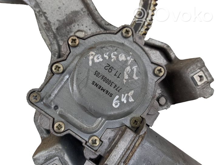 Volkswagen PASSAT B3 Mécanisme de lève-vitre avec moteur 680164788000