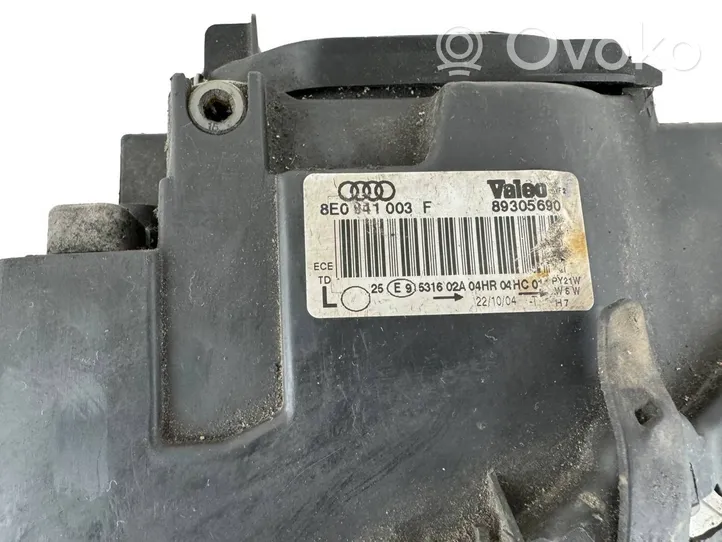 Audi A4 S4 B6 8E 8H Phare frontale 8E0941003F