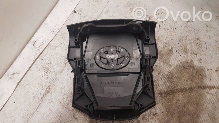Toyota Prius (XW20) Steering wheel airbag cover 4511247020