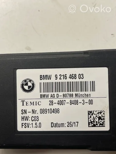 BMW X5 F15 Relè riscaldamento sedile 9216468