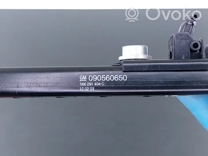 Opel Zafira A Seat belt adjustment rail 