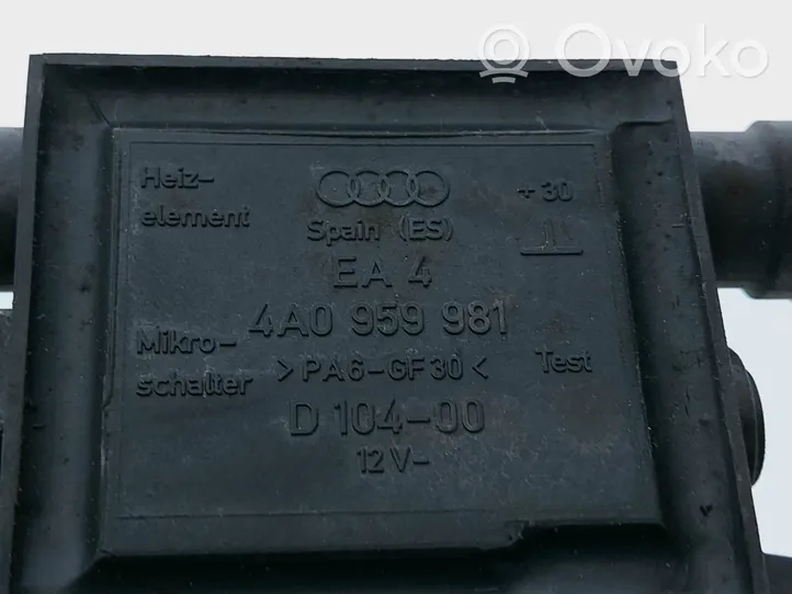 Audi A6 S6 C4 4A Oven keskuslukituksen ohjausyksikön moduuli 4A0959981
