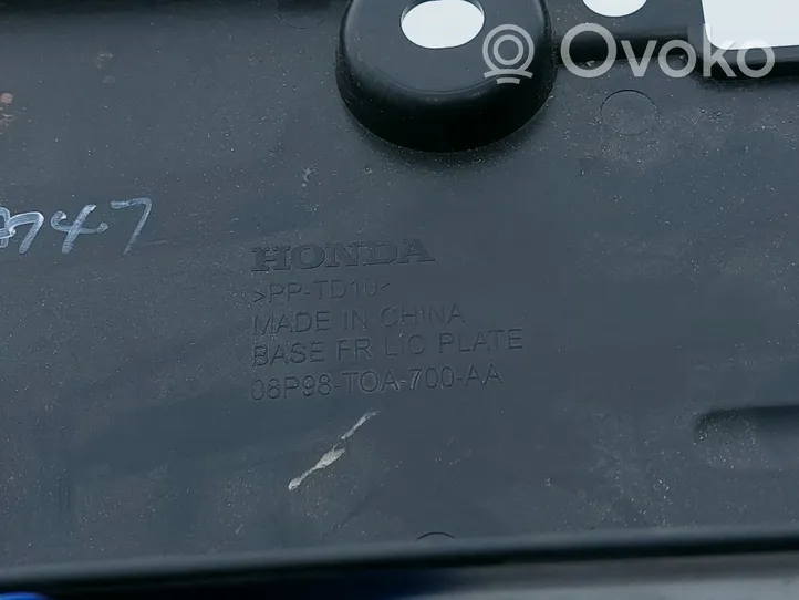 Honda CR-V Ramka przedniej tablicy rejestracyjnej 08P98T0A700AA