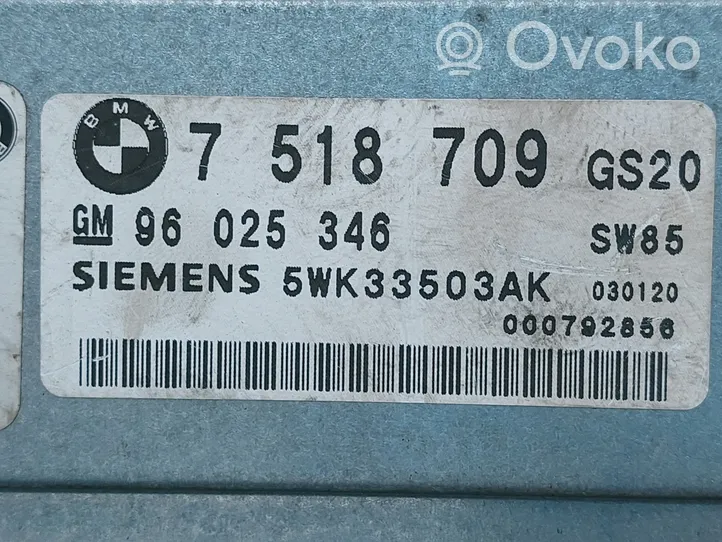 BMW X5 E53 Pavarų dėžės valdymo blokas 5WK33503AK