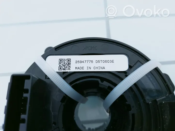 Opel Insignia A Innesco anello di contatto dell’airbag (anello SRS) D5T0603E