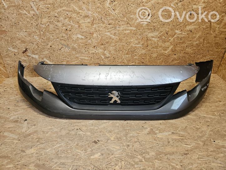 Peugeot Rifter Grille calandre supérieure de pare-chocs avant 