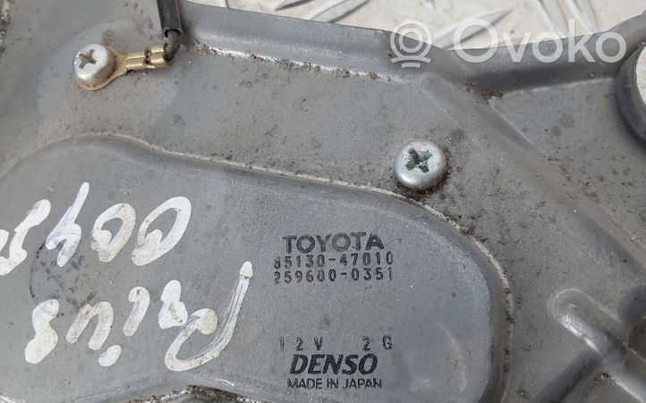 Toyota Prius (NHW20) Aizmugurējā loga tīrītāja motoriņš 8513047010