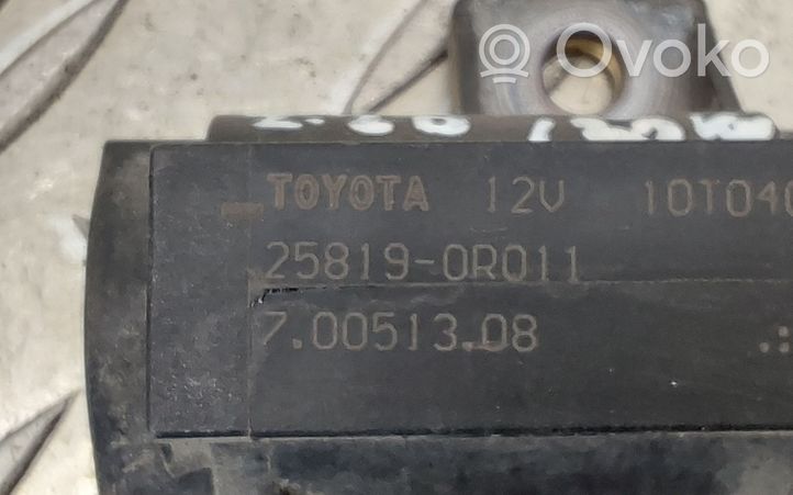 Toyota Avensis T270 Actionneur électrique turbo 258190R011