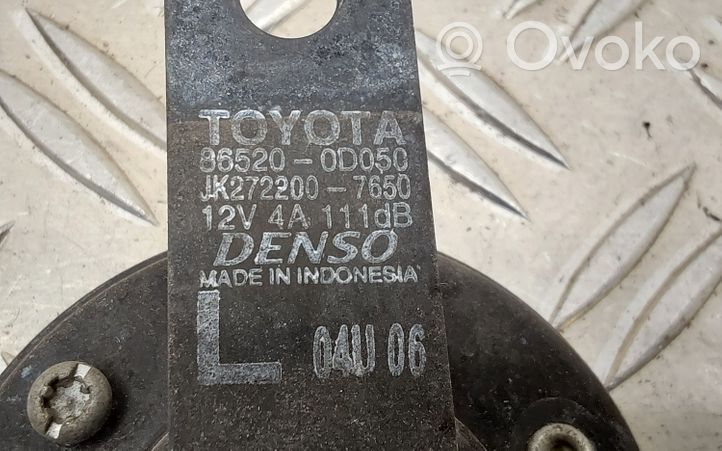 Toyota Yaris Signal sonore 865200D050