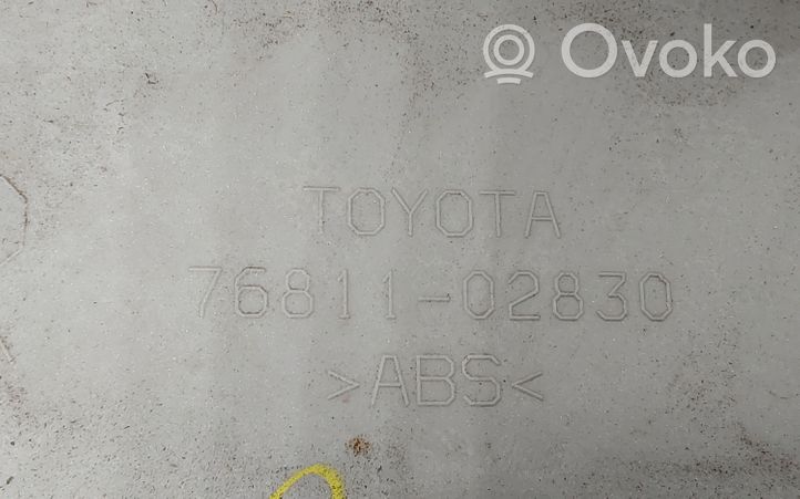 Toyota Auris E180 Éclairage de plaque d'immatriculation 7681102830