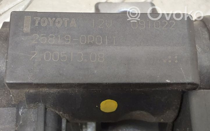 Toyota Avensis T270 Attuatore di controllo della turbina elettrica 258190R011