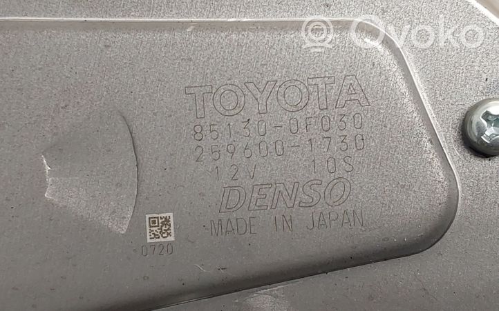 Toyota Verso Mécanisme d'essuie-glace arrière 851300F030