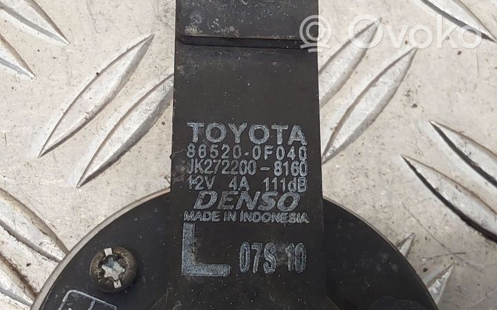 Toyota Verso Äänimerkkilaite 865200F040