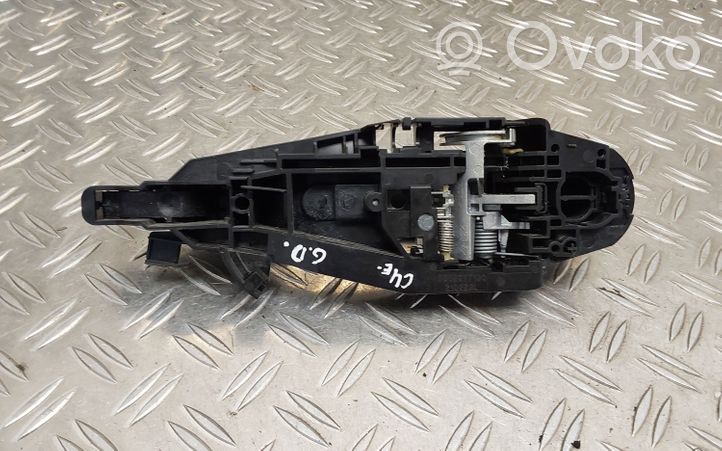 Citroen C4 III e-C4 Poignée extérieure de porte arrière 9802977180