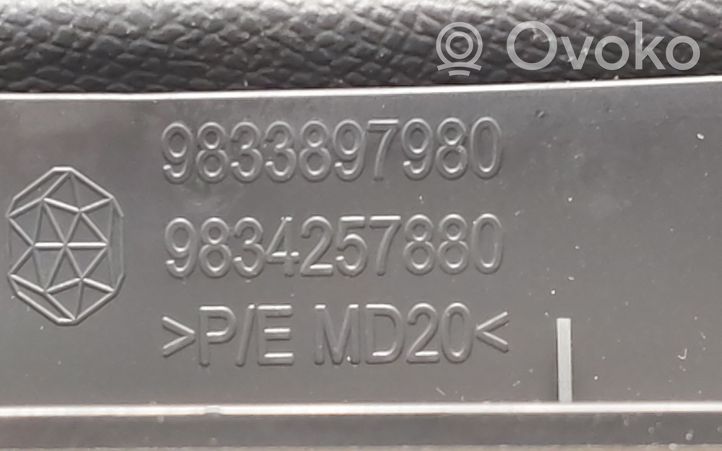 Citroen C4 III e-C4 HUD-näytön lista 9833897980