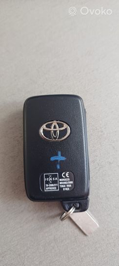 Toyota Prius+ (ZVW40) Aizdedzes atslēga / karte 
