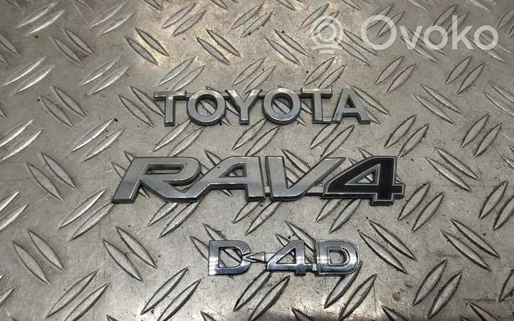 Toyota RAV 4 (XA30) Emblemat / Znaczek tylny / Litery modelu 