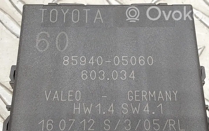 Toyota Avensis T270 Lasinpyyhkimen rele 8594005060