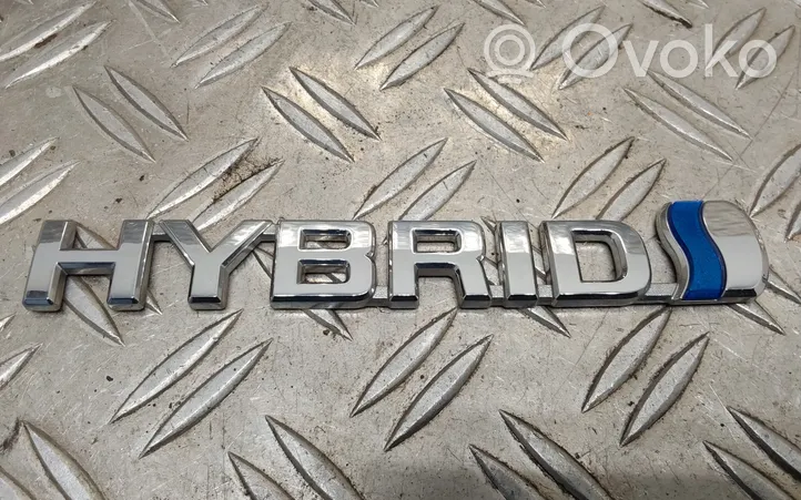 Toyota Yaris Logos, emblème, badge d’aile 753740D040