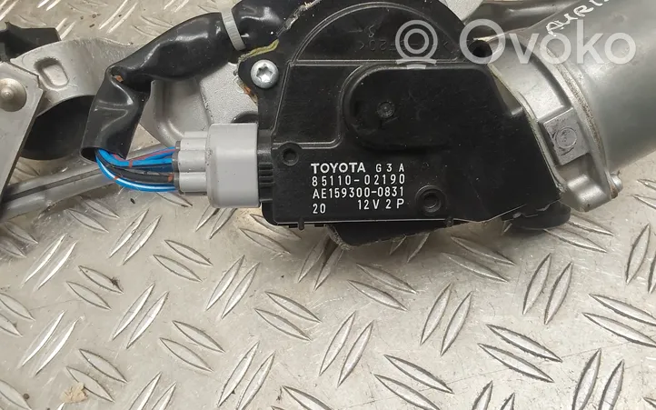 Toyota Auris 150 Front wiper linkage and motor 8511002190