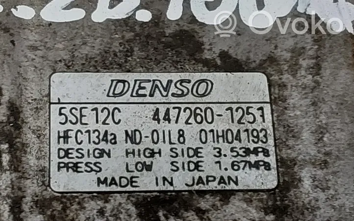 Toyota RAV 4 (XA30) Compressore aria condizionata (A/C) (pompa) 4472601251