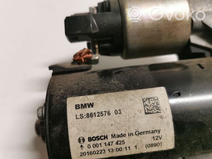 BMW 3 F30 F35 F31 Motorino d’avviamento 8612576
