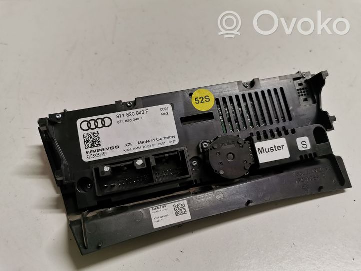 Audi A5 8T 8F Panel klimatyzacji 8T1820043