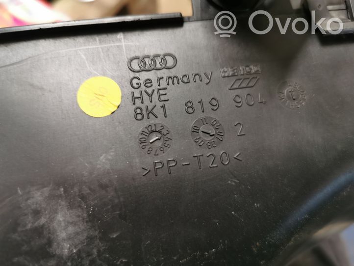 Audi A5 8T 8F Ohjaamon sisäilman mikrosuodattimen runko (osa) 8K1819904