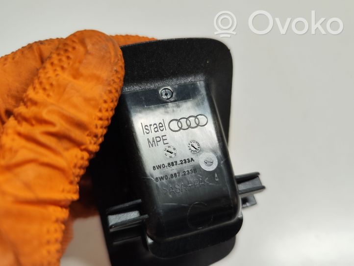 Audi A4 S4 B9 Abdeckung Isofix Kindersicherung 8W0887233A