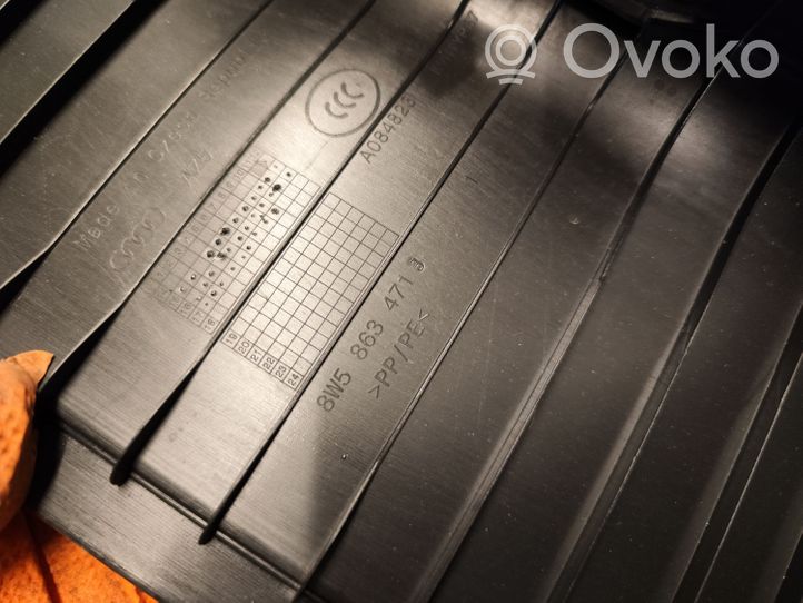 Audi A4 S4 B9 Rivestimento di protezione sottoporta del bagagliaio/baule 8W5863471B