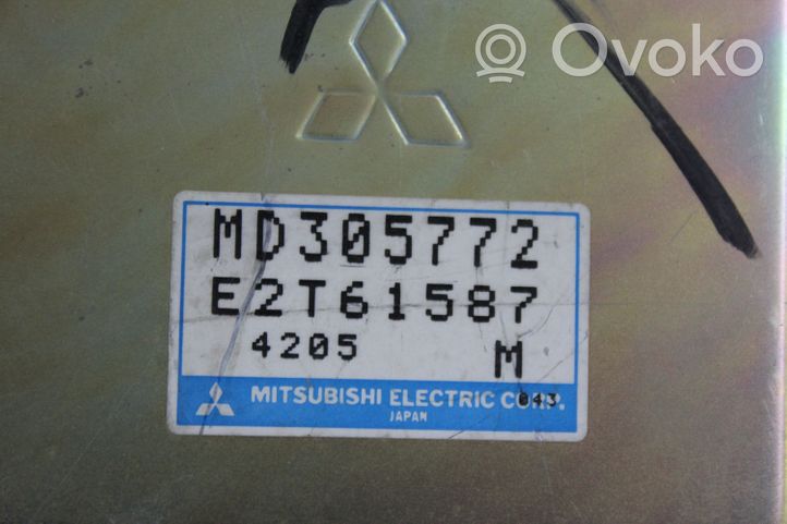 Mitsubishi Space Wagon Unité de commande, module ECU de moteur E2T61587