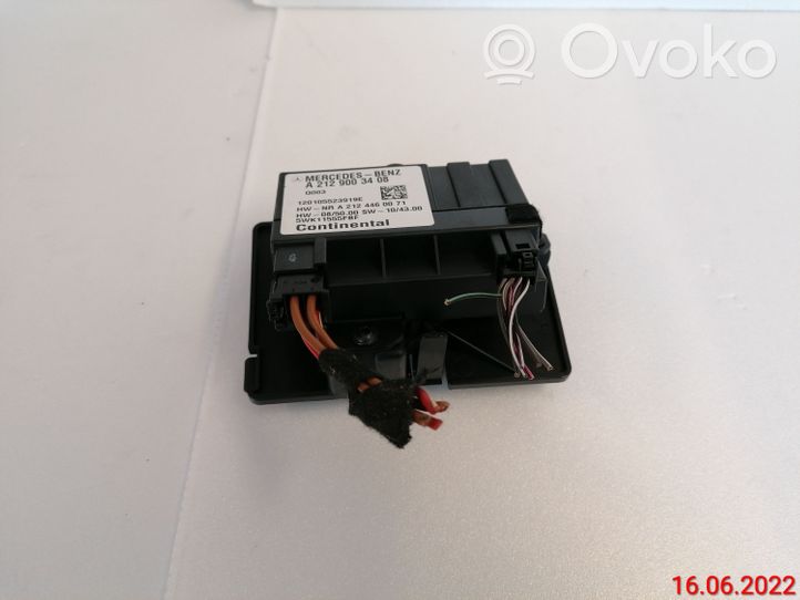 Mercedes-Benz GL X164 Unité de commande / module de pompe à carburant A2129003408