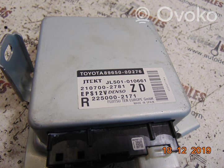 Toyota Yaris Unidad de control/módulo de la dirección asistida 896500D276