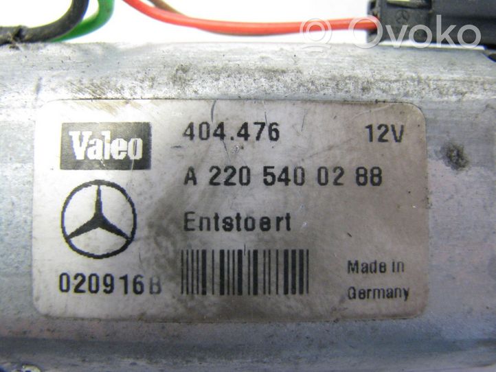 Mercedes-Benz E W211 Motorino di regolazione piantone dello sterzo A2205400288