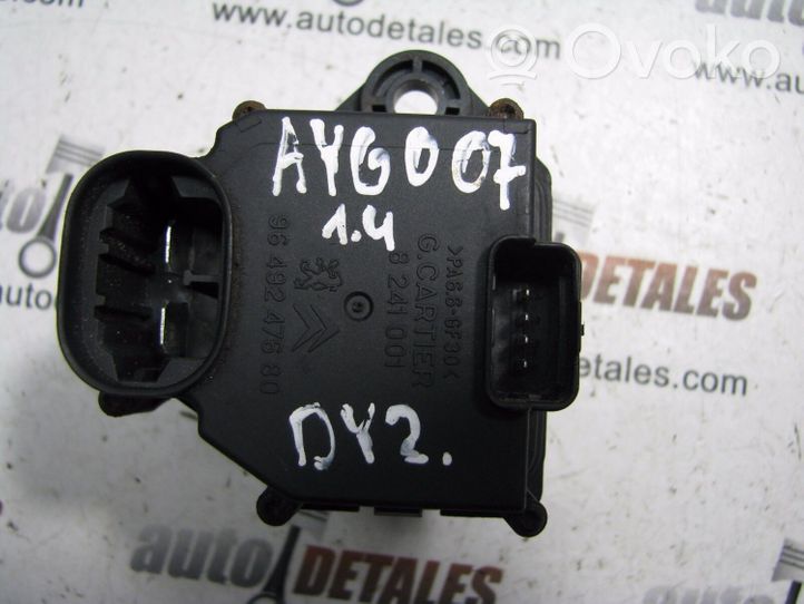 Toyota Aygo AB10 Rezystor / Opornik dmuchawy nawiewu 9649247680
