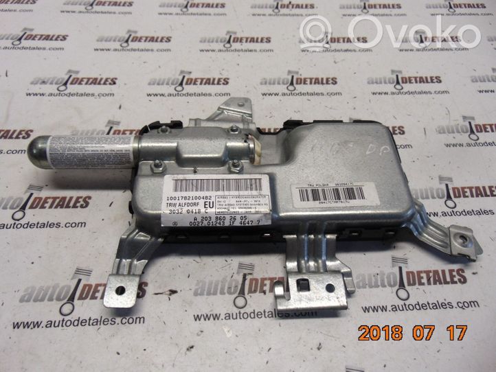 Mercedes-Benz C AMG W203 Front door airbag A2038602605