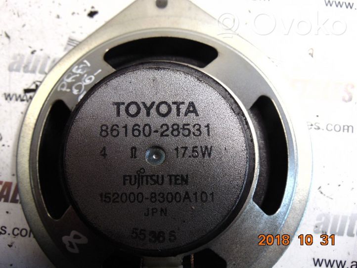 Toyota Previa (XR30, XR40) II Lautsprecher Tür hinten 8616028531