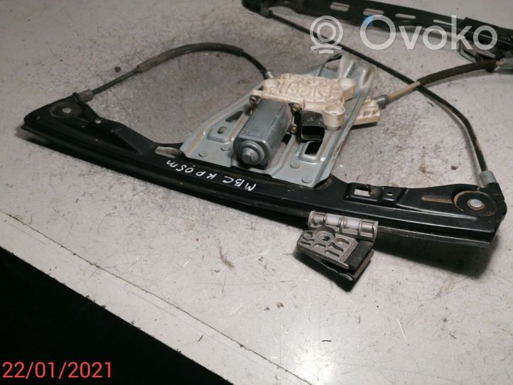 Mercedes-Benz C AMG W203 Front door window regulator with motor A2037202946