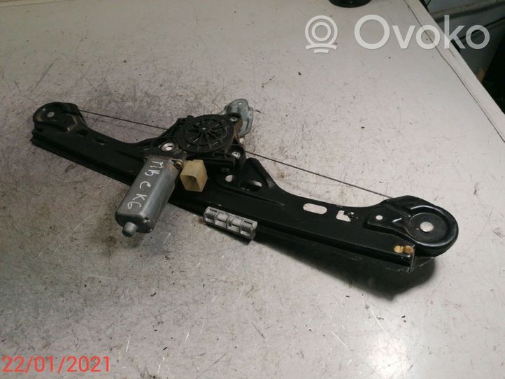 Mercedes-Benz C AMG W203 Rear door window regulator with motor A2038202942