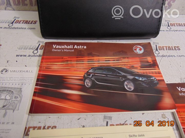 Vauxhall Astra J Libretto uso e manutenzioni 