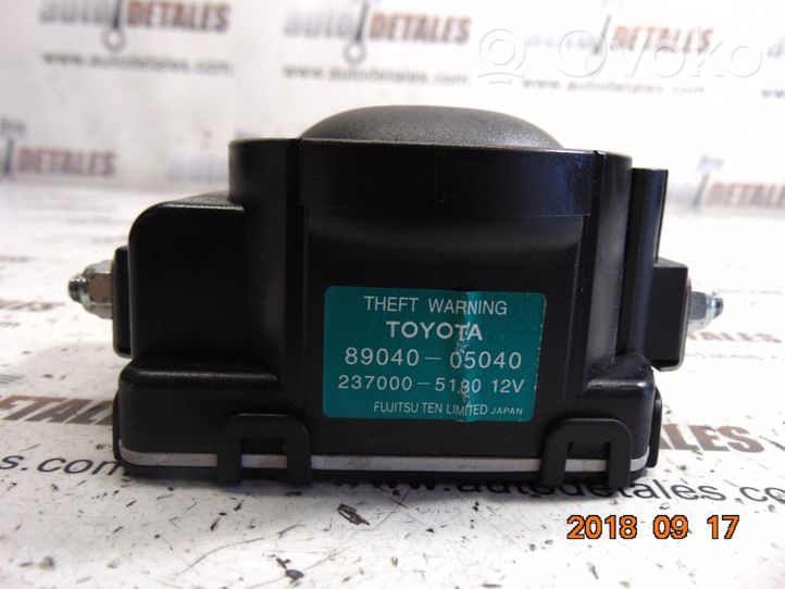 Toyota Verso Allarme antifurto 8904005040