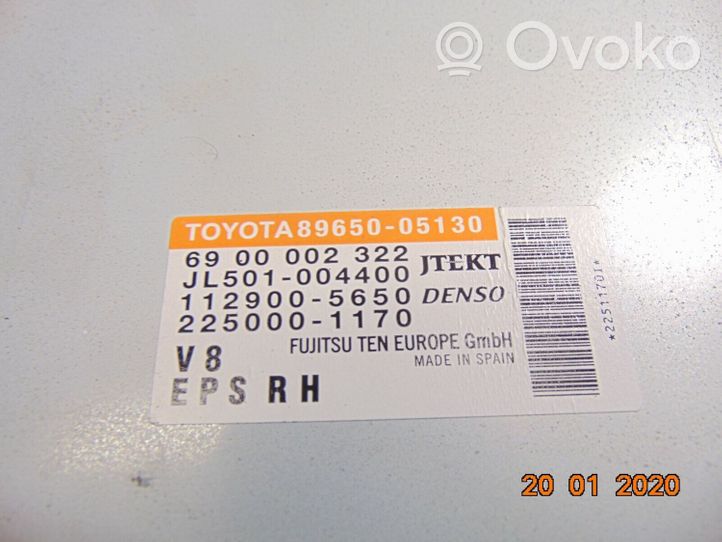 Toyota Avensis T270 Vairo stiprintuvo valdymo blokas 8965005130