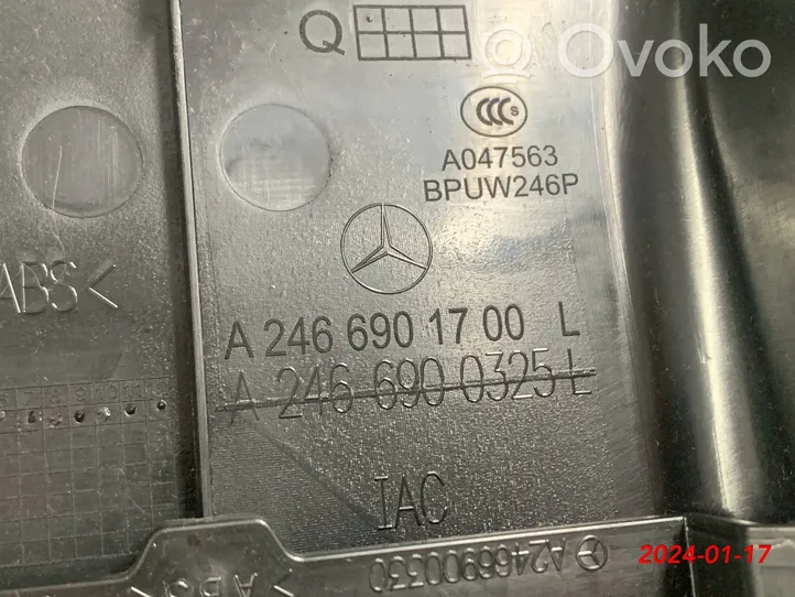 Mercedes-Benz B W246 W242 Verkleidung oben B-Säule A2466901700