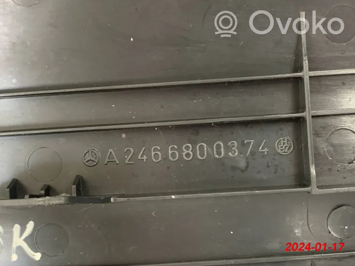 Mercedes-Benz B W246 W242 Takaoven kynnyksen suojalista A2466800374