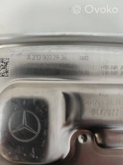 Mercedes-Benz E W213 Moduł poziomowanie świateł Xenon A2139002834