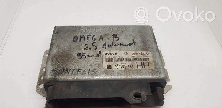 Opel Omega B1 Sterownik / Moduł ECU 0261203588