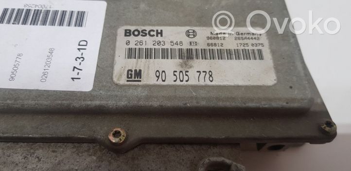 Opel Omega B1 Calculateur moteur ECU 90491975
