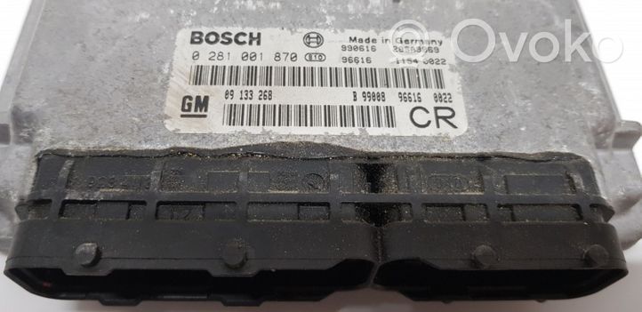 Opel Astra G Calculateur moteur ECU 0281001870